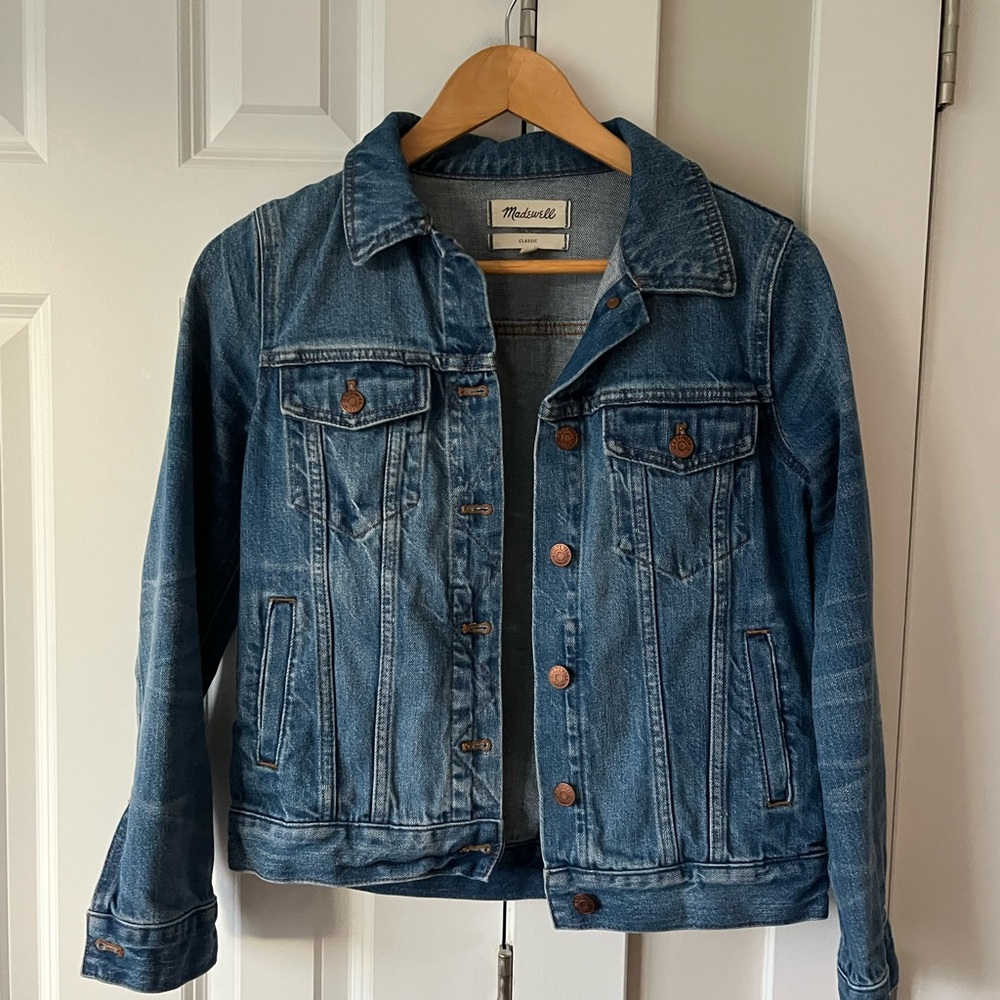 Madewell Classic denim jacket women’s small